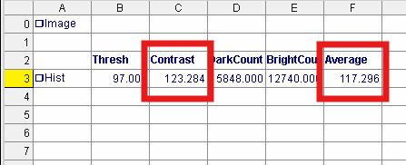 Using the ExtractHistogram Function to create a Brightness_image-4