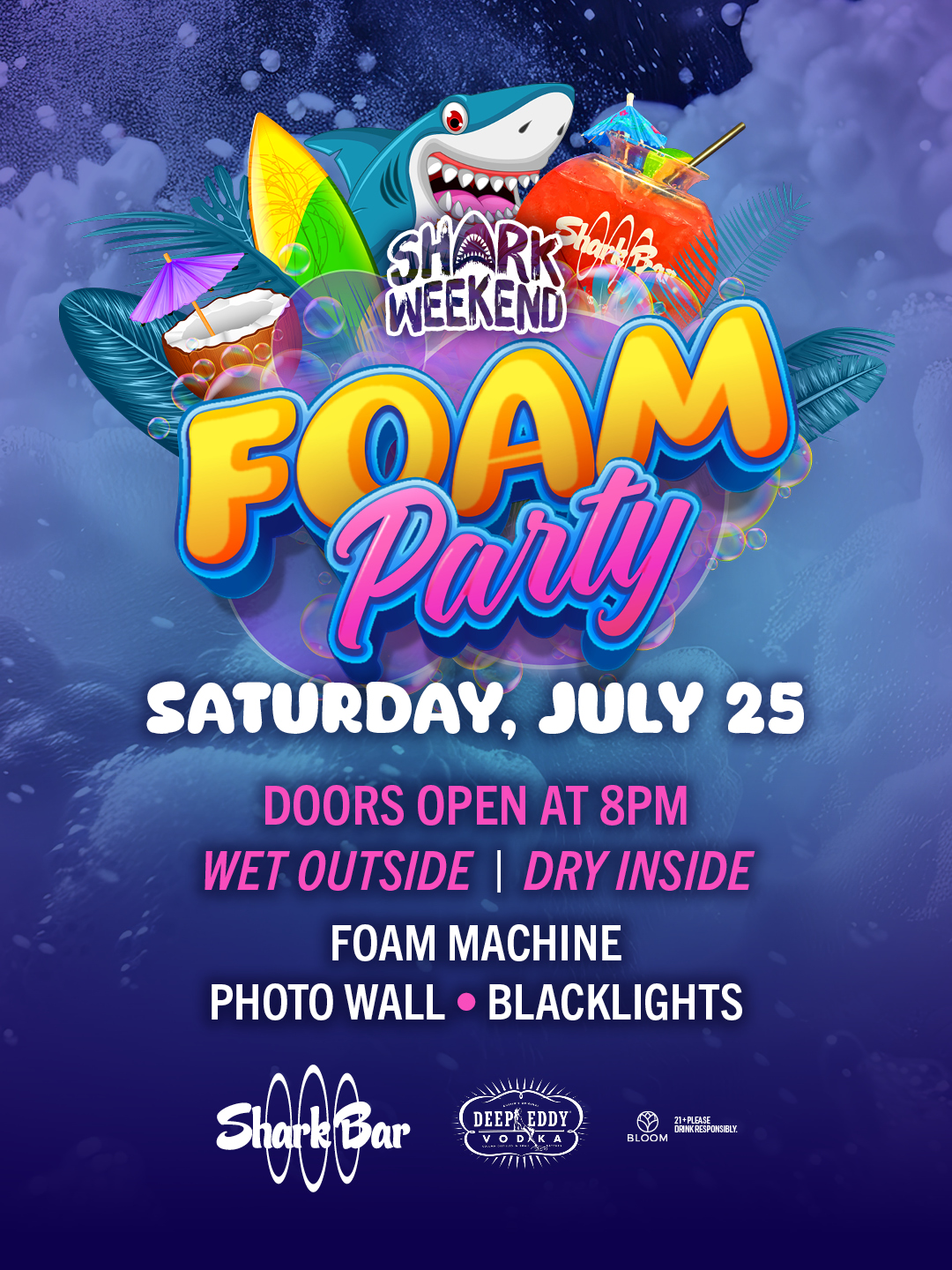 Foam party Flyer