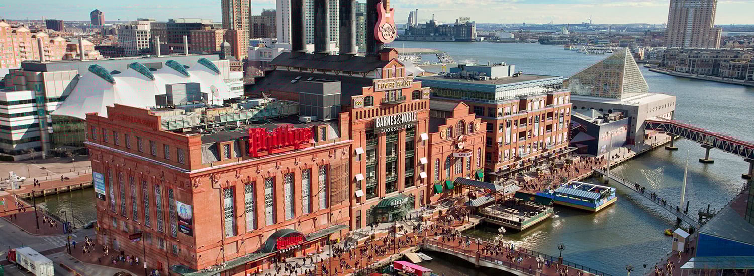 A look from above to Pier Four Power Plant