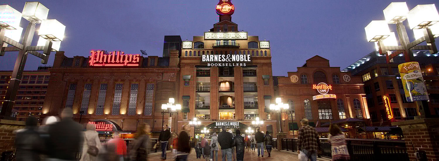 A View to Power Plant and Pier IV at Dusk