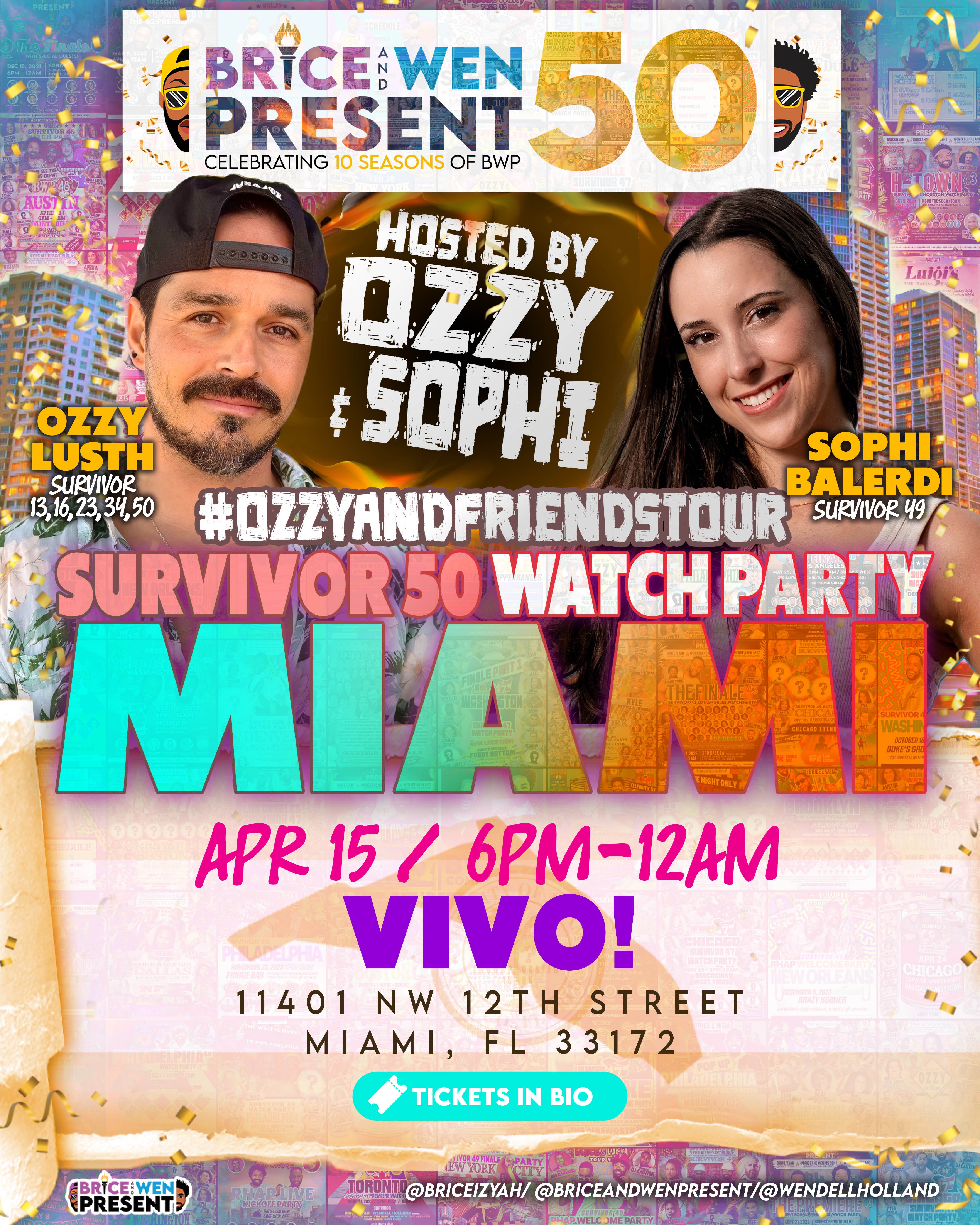 Survivor Watch Party