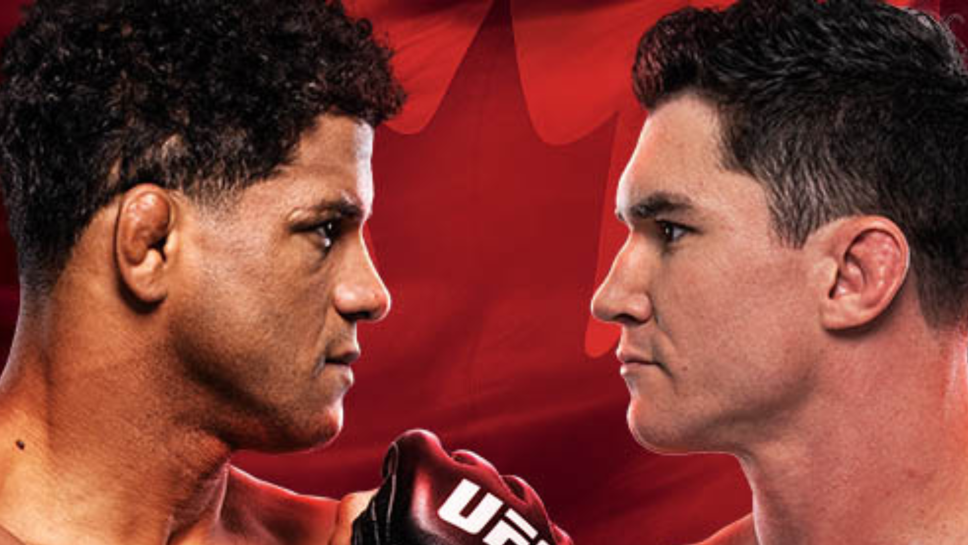 Approved graphic for Fight Night Burns vs Malott.