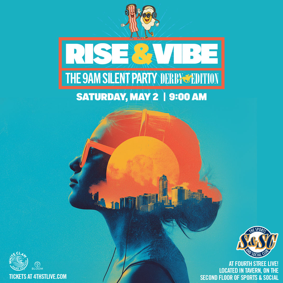 A square size image of the Rise and Vibe graphic.