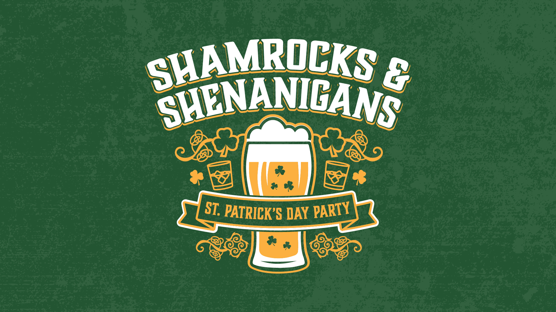 Graphic for Shamrocks and Shenanigans.