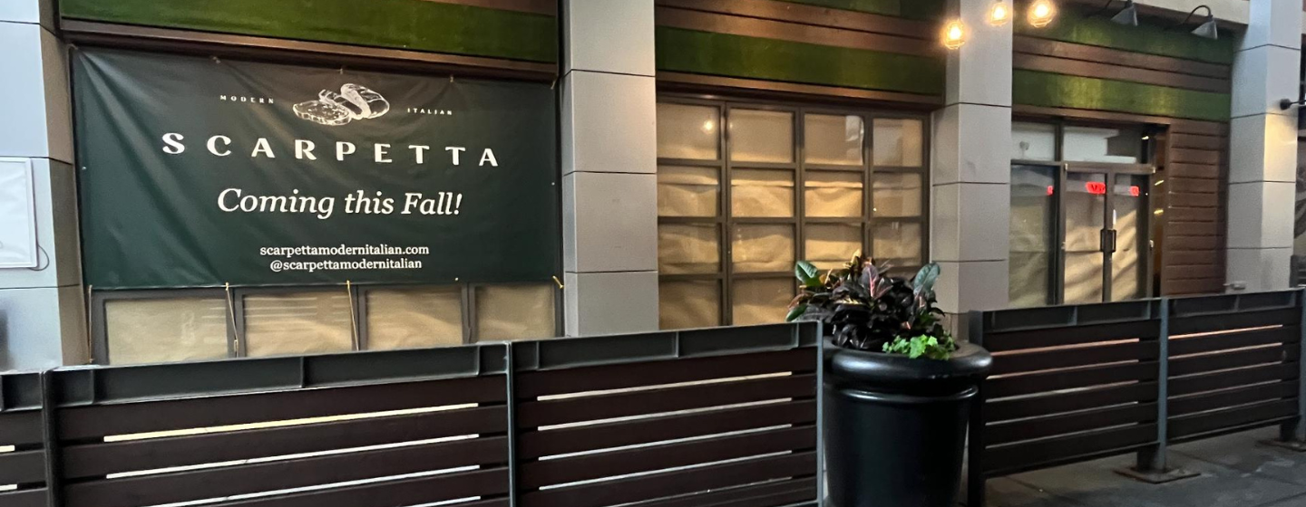 New Italian restaurant opening at Fourth Street Live! in downtown Louisville || Scarpetta