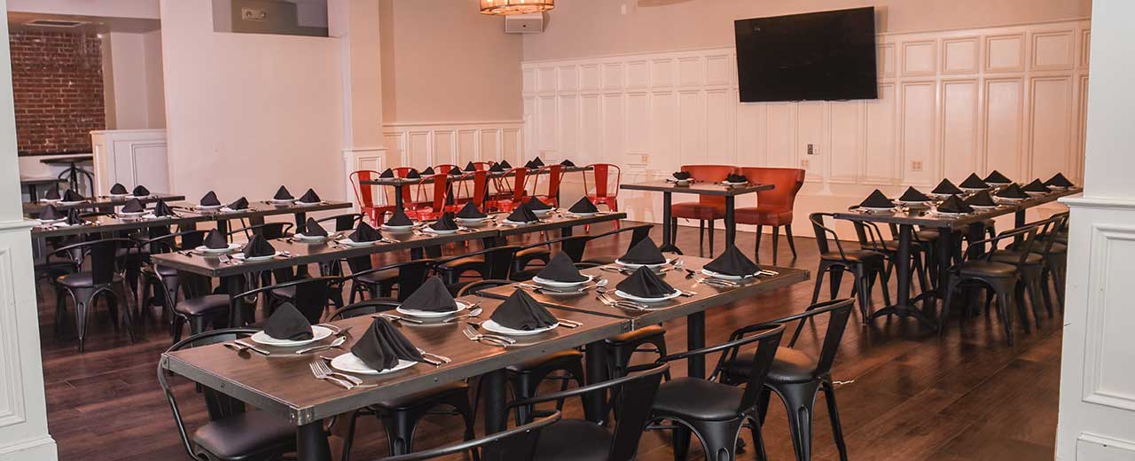 Pizza Bar Private Events Back Room