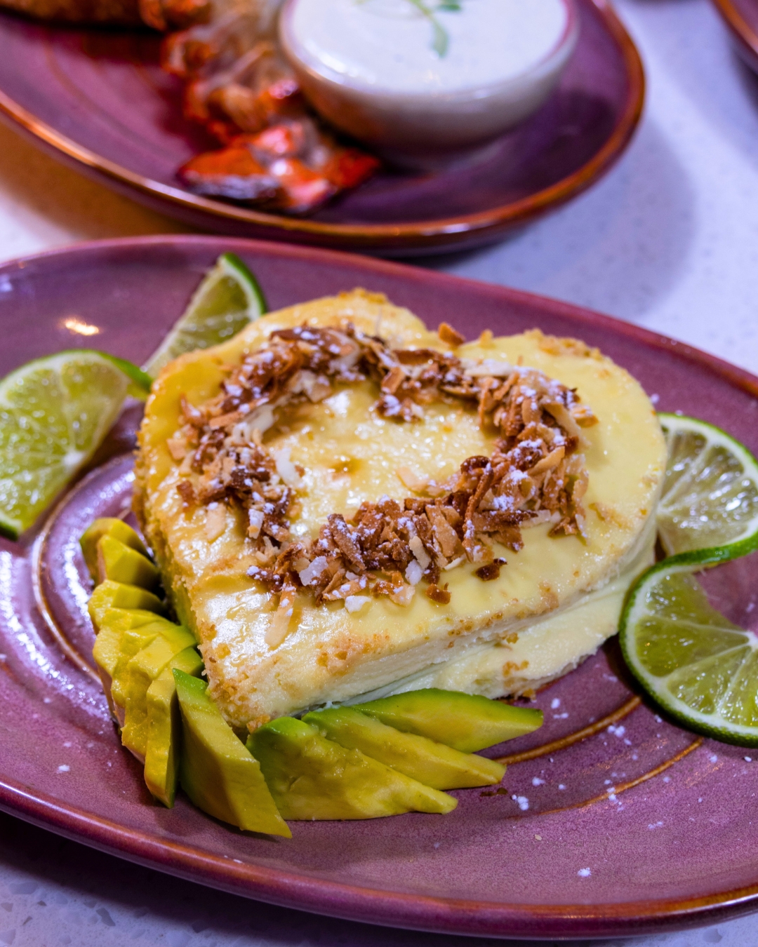 Besos Avocada Lime Cheesecake