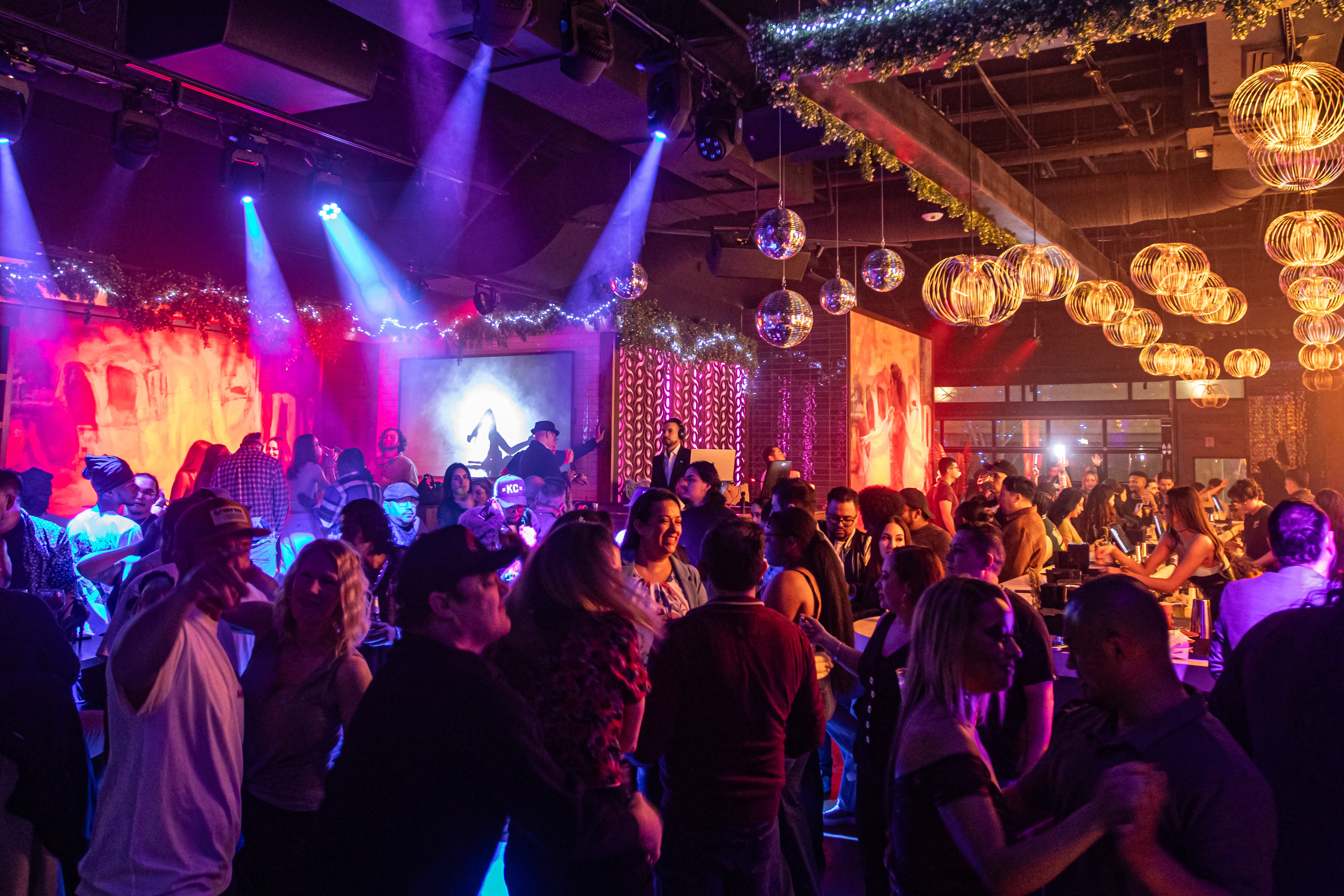 A lively crowd at Besos for XOXO Thursday. 