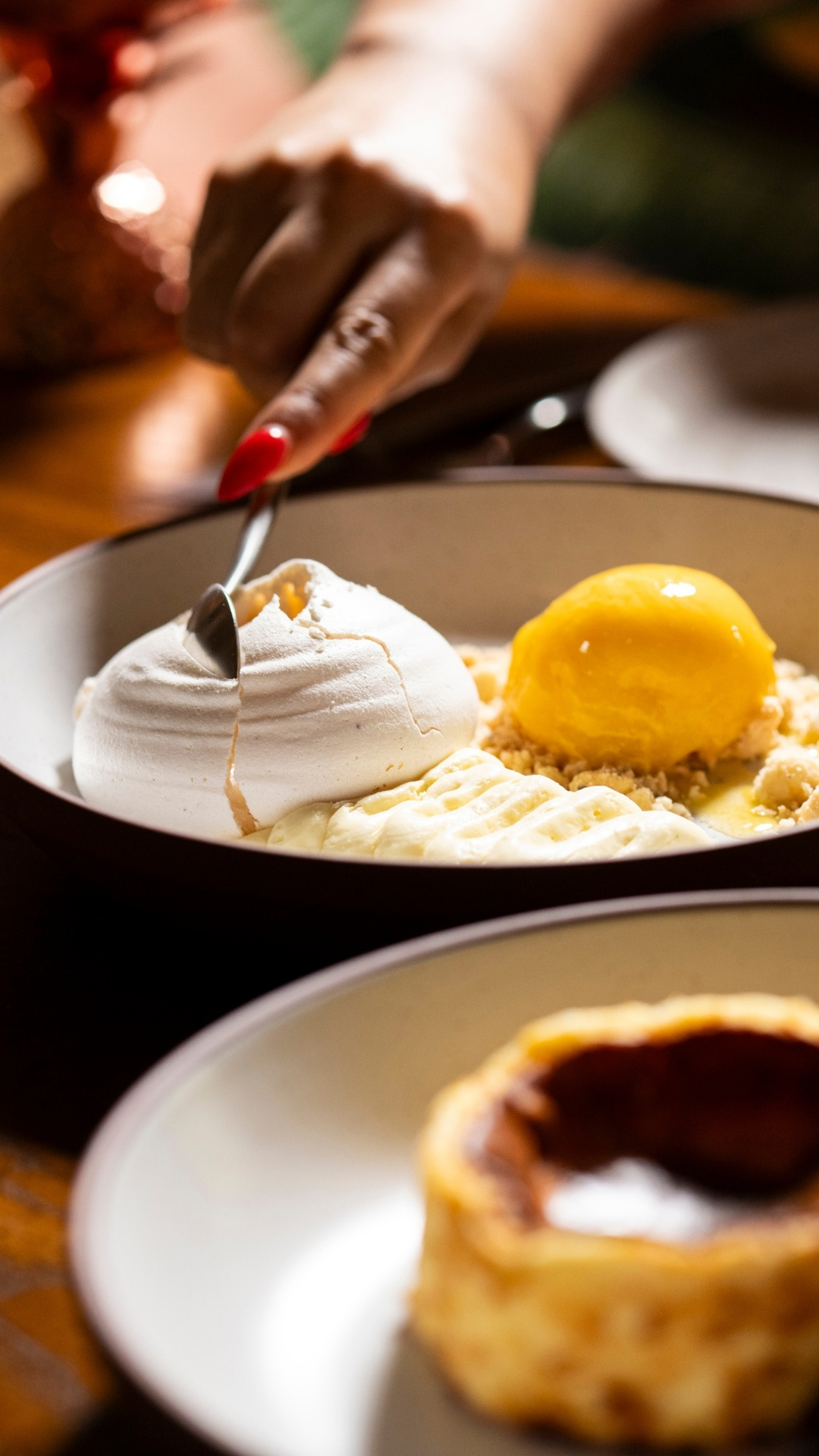 Dessert at Palm Tree Club KC.