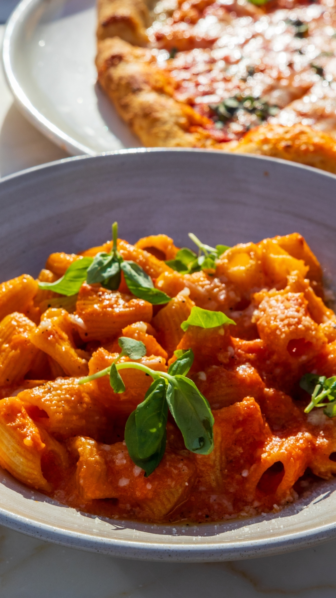 Mezze Rigatoni at Palm Tree Club KC.