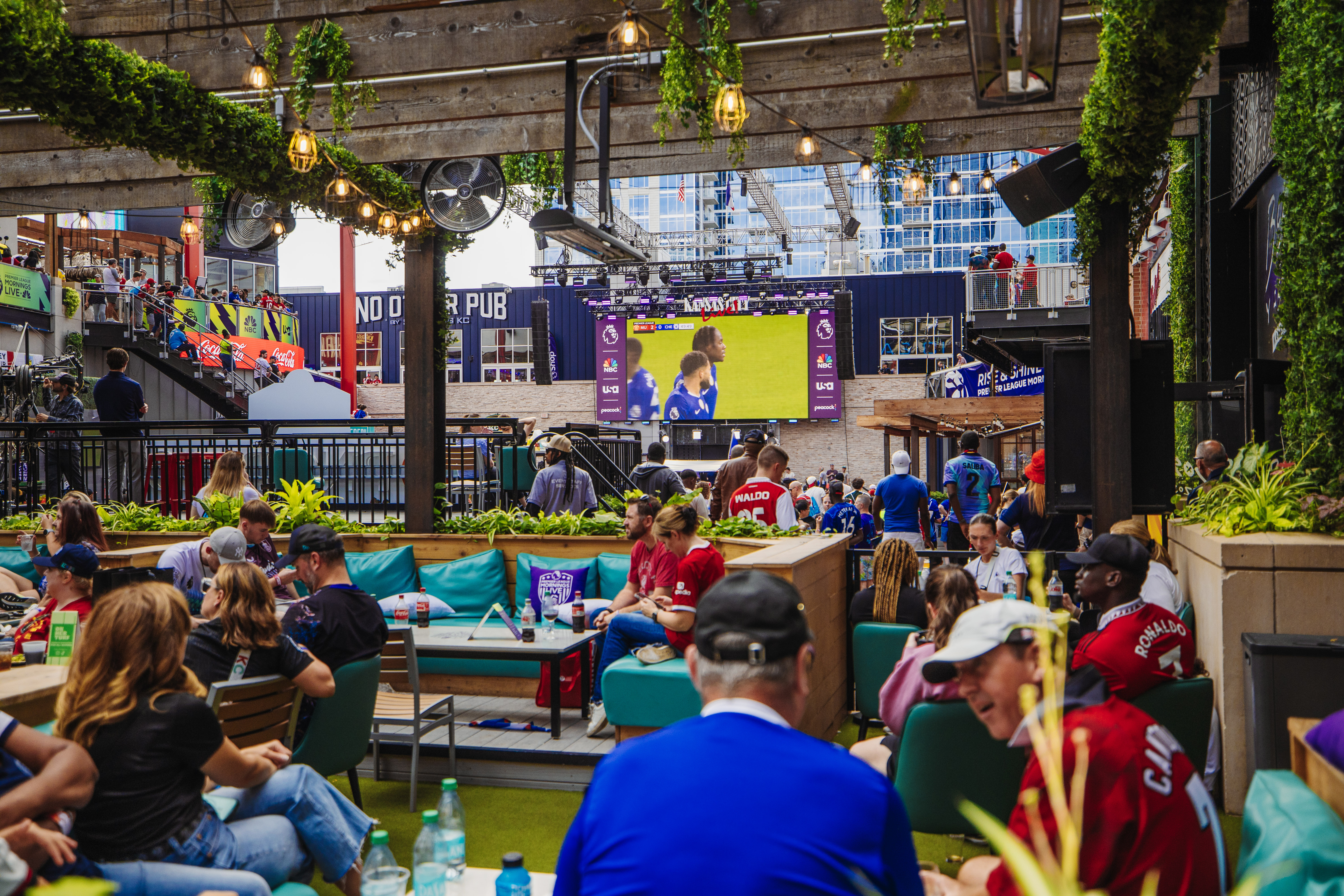 Venue Tables at World Cup Watch Parties at KC Live!