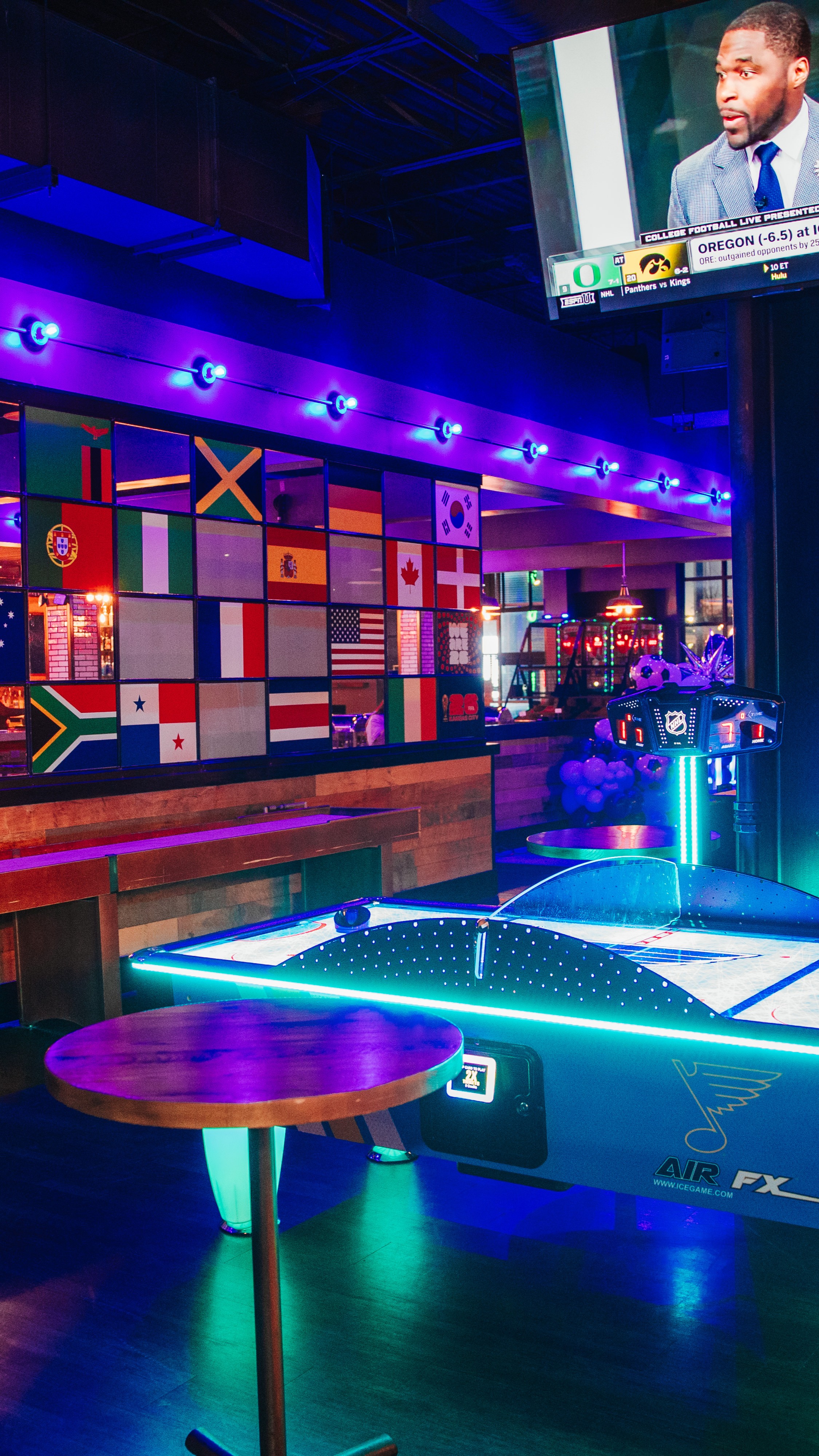 Air hockey