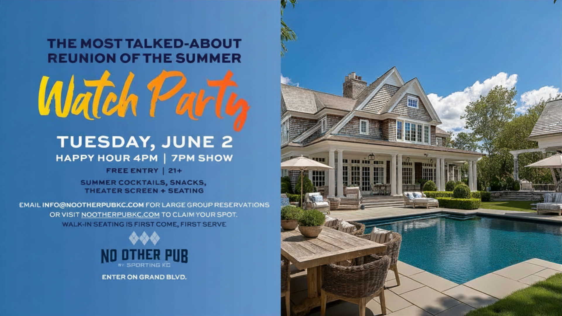 Summer Reunion at No Other Pub