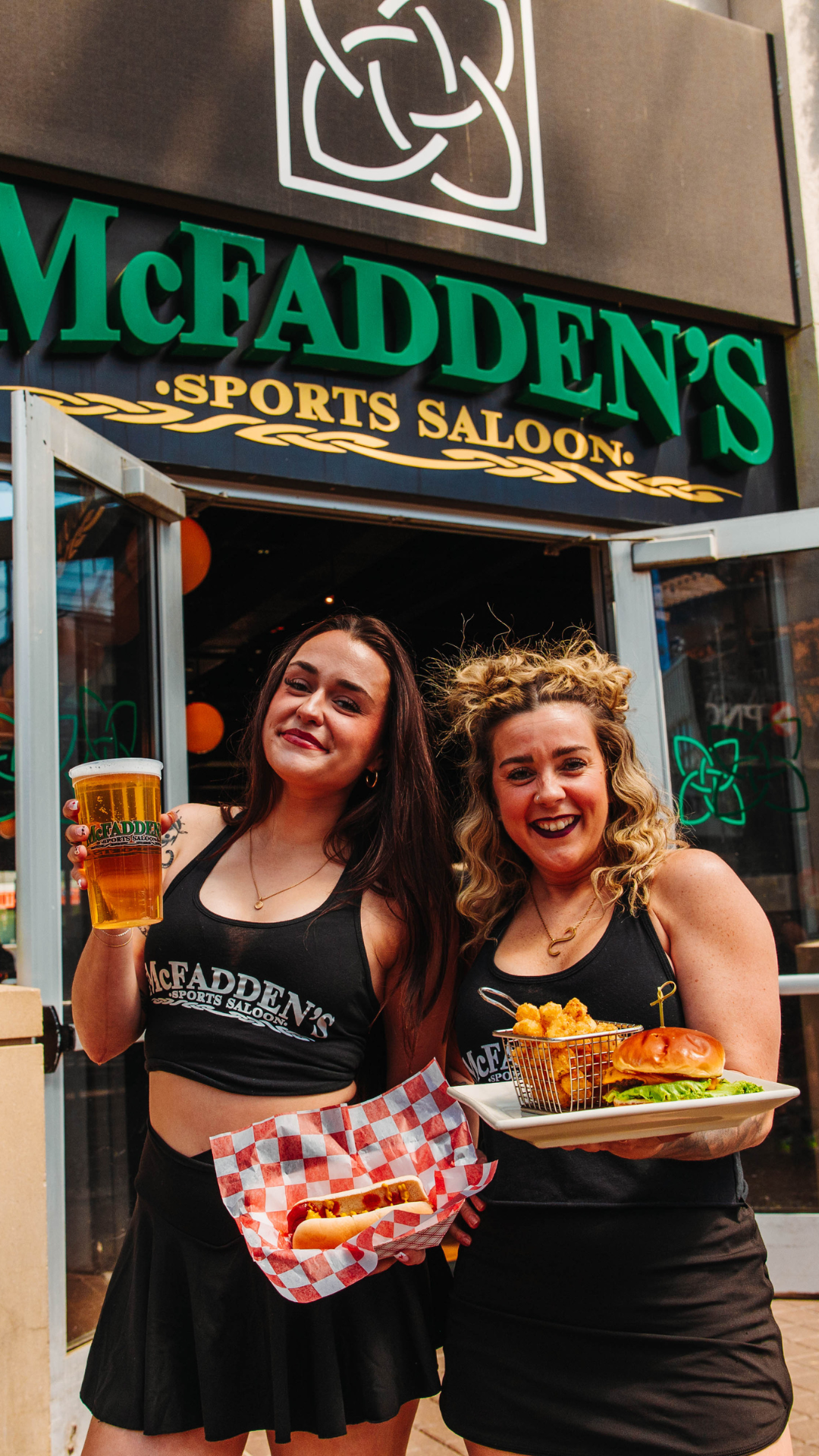 Servers outside of McFadden's