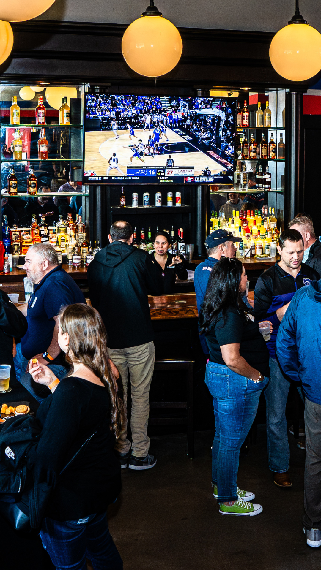 Sports watch at McFadden's