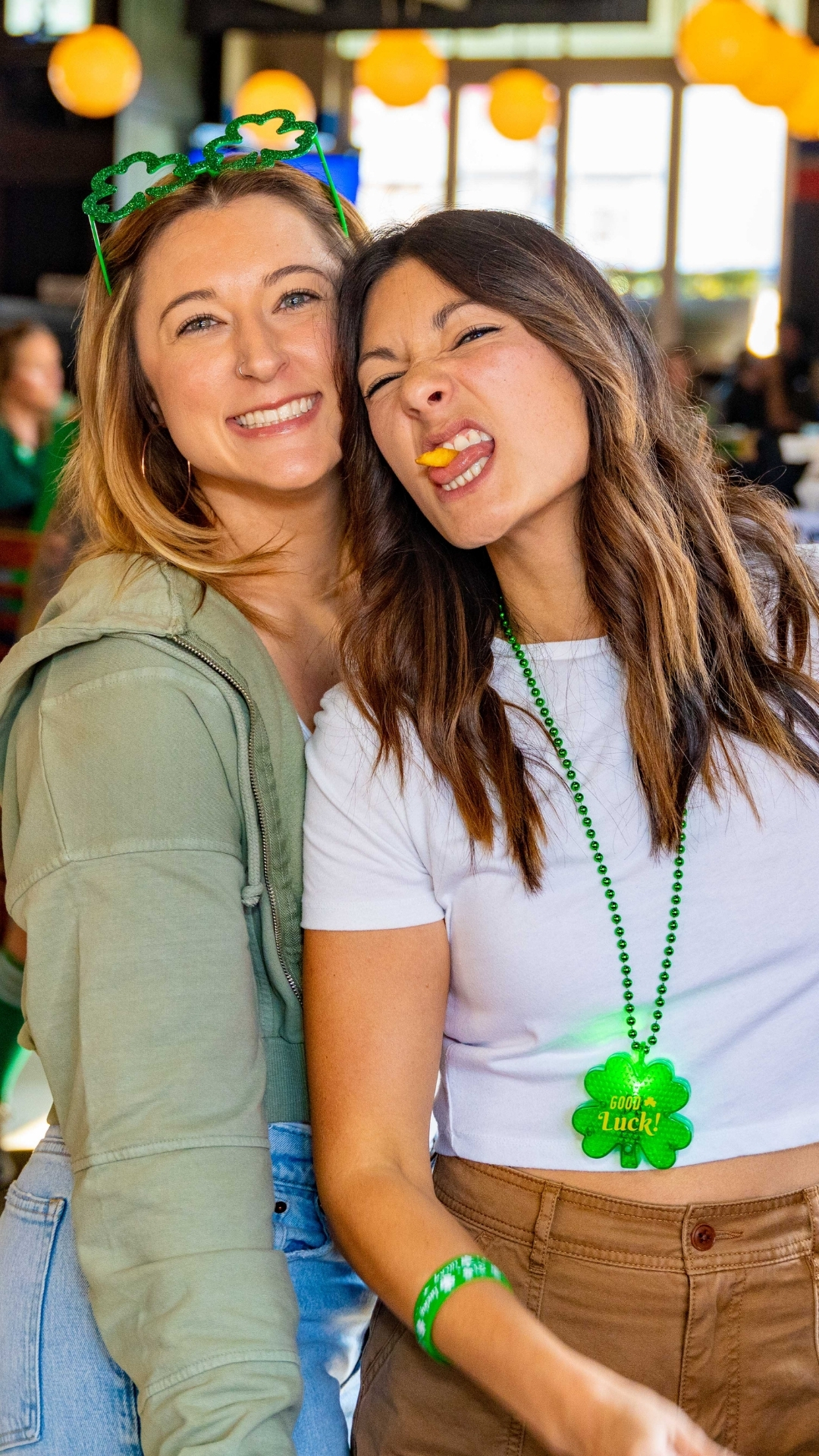 Guests at St. Paddy's at McFadden's.