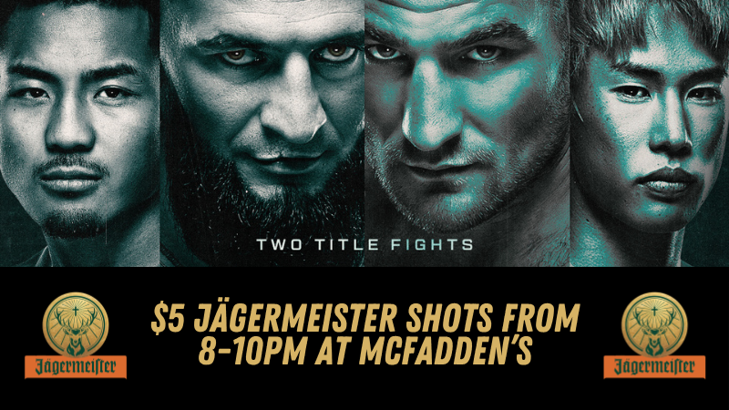 UFC 328 at McFadden's