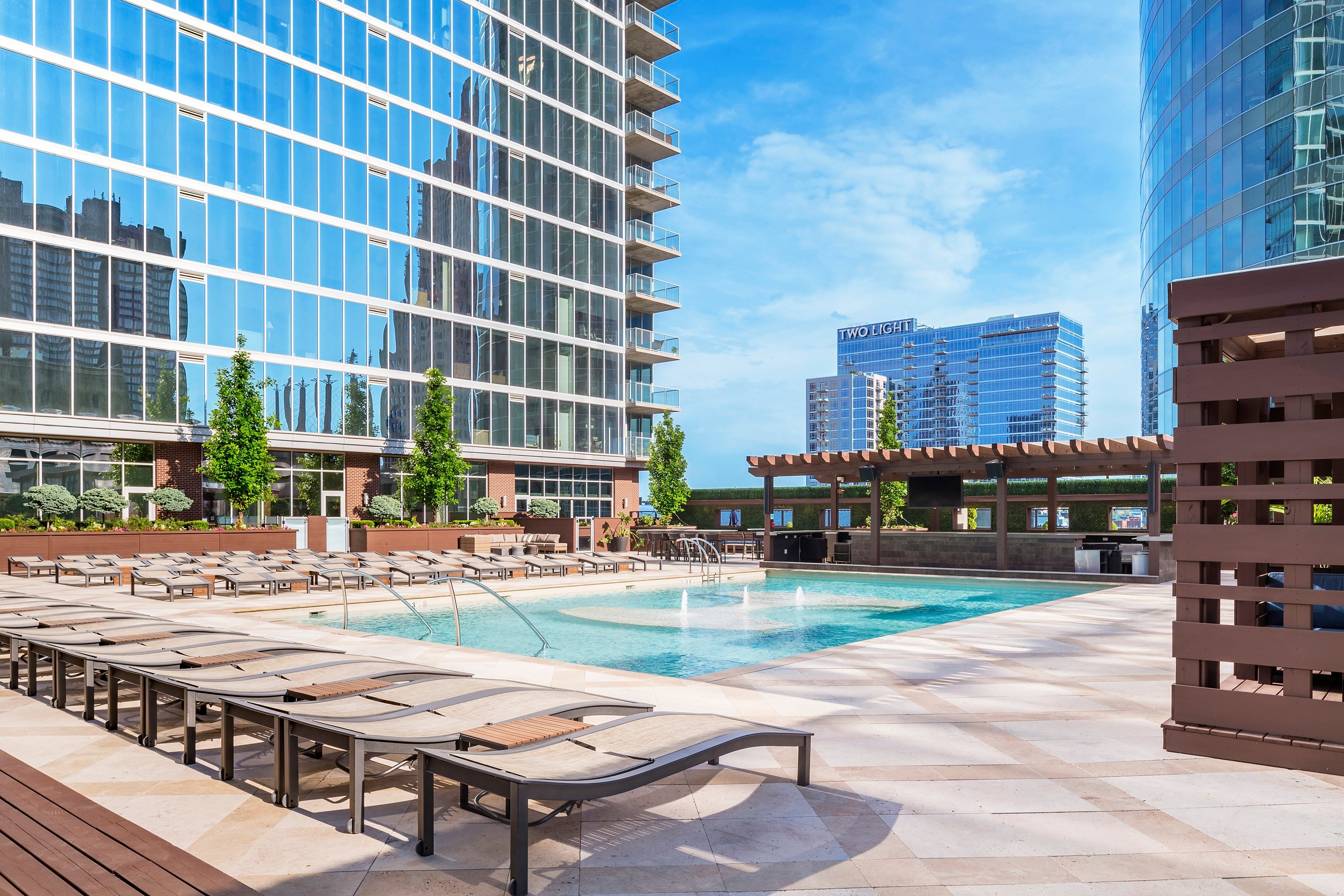 Light Residences Pool Live in the Power & Light District