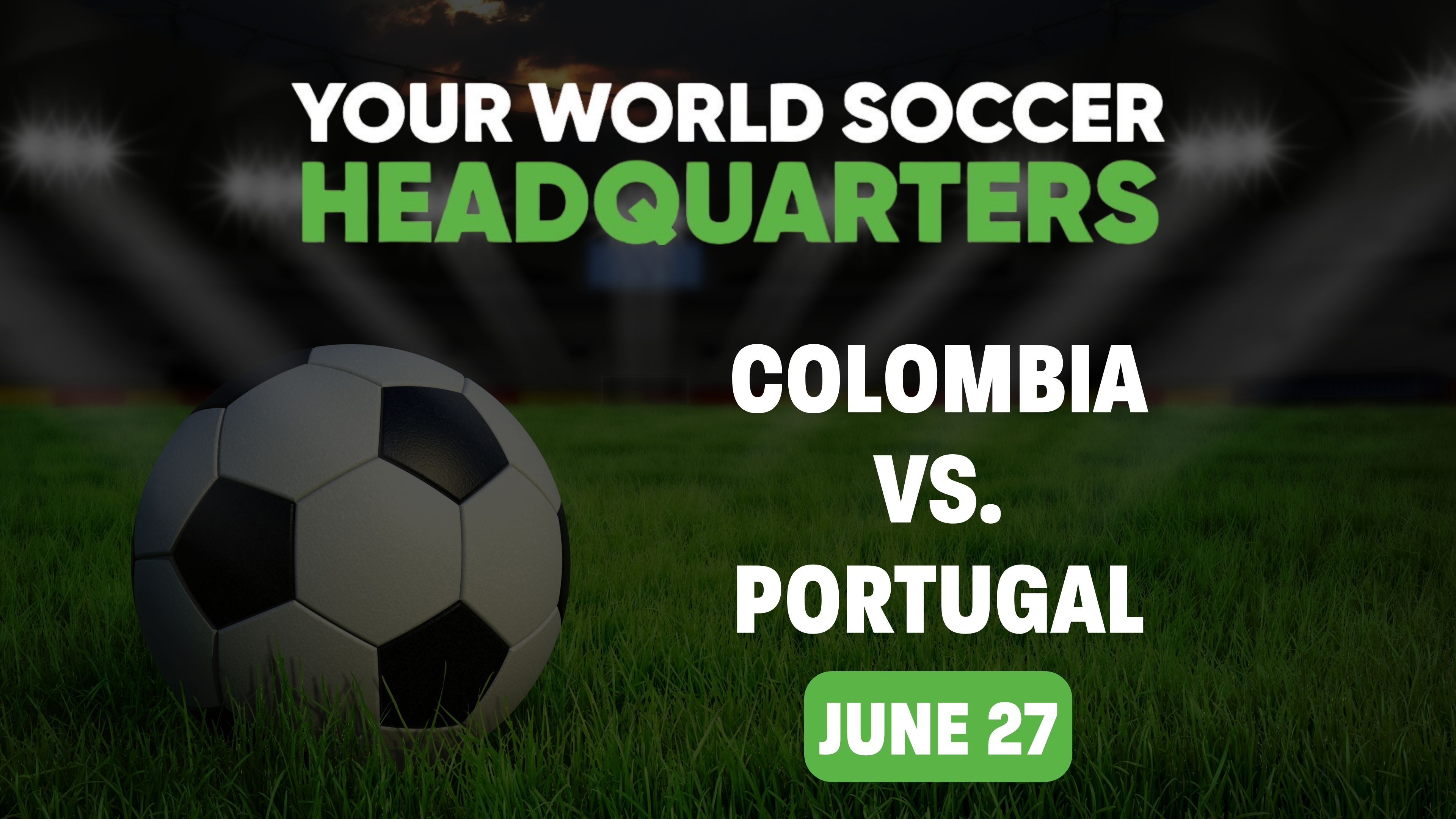 Colombia vs Portugal