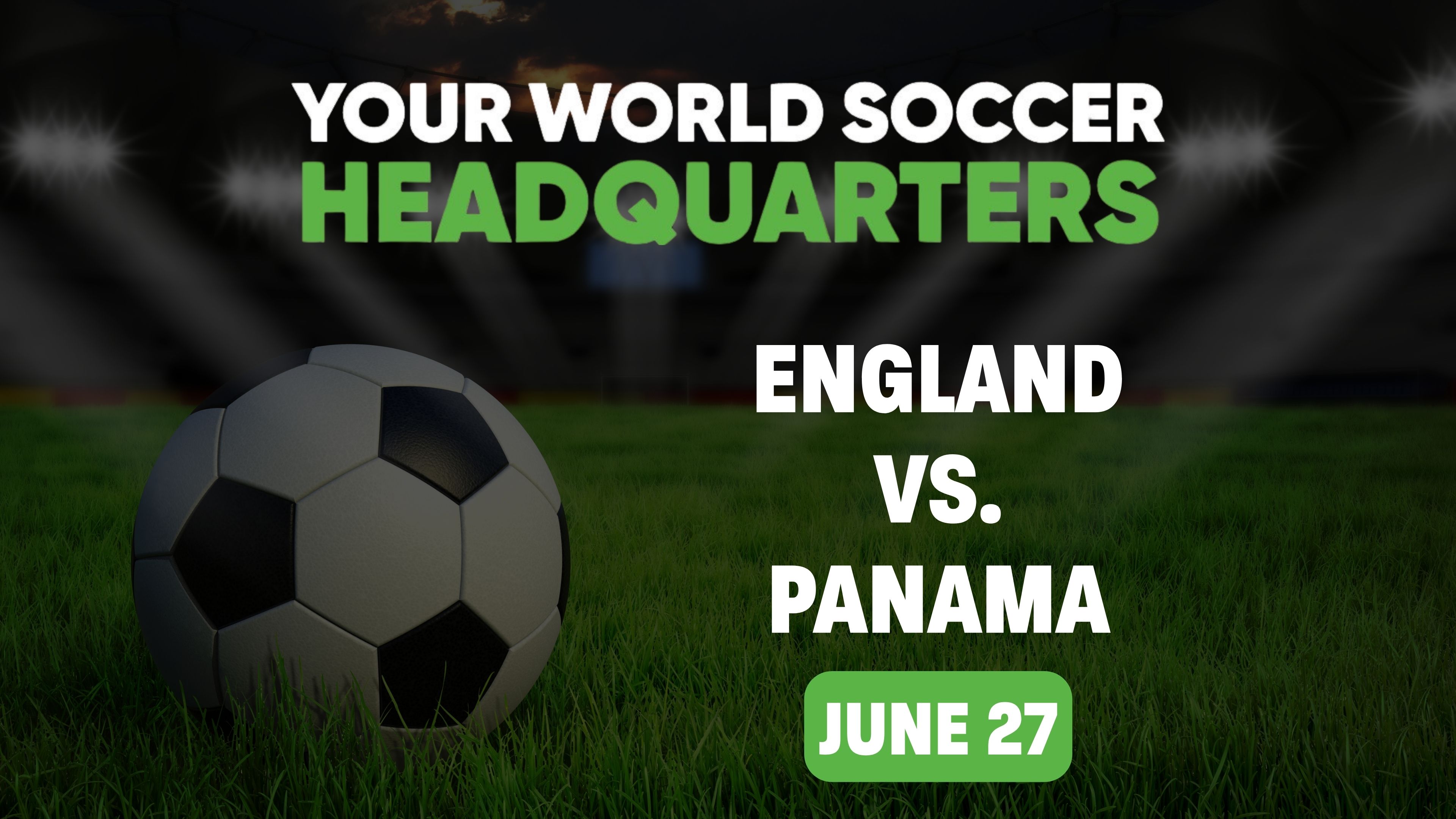 England vs Panama