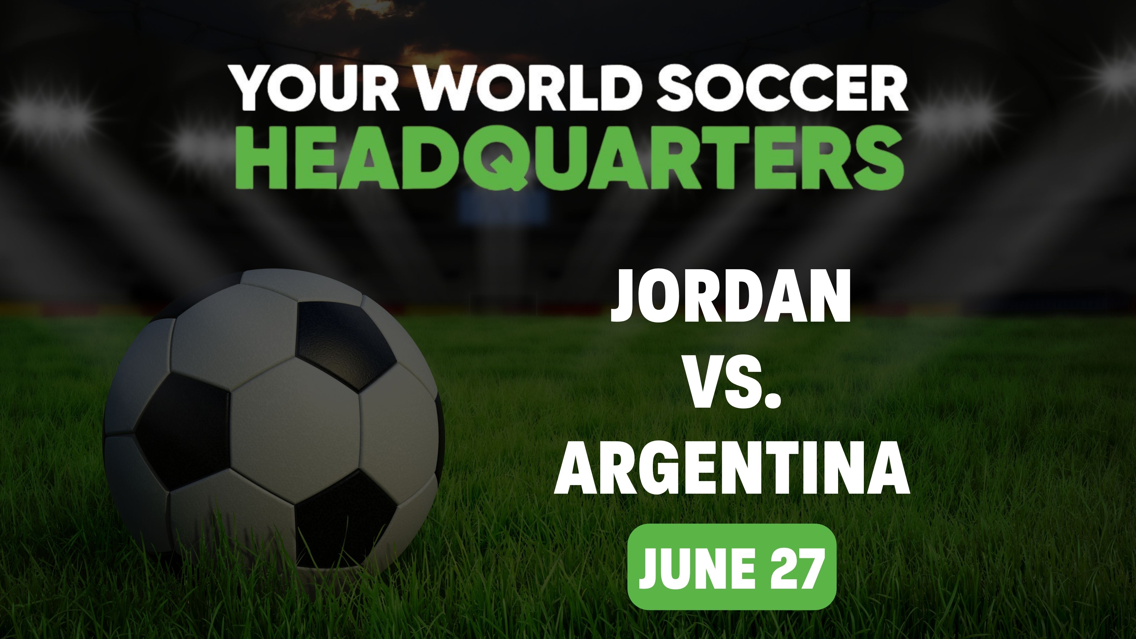 Jordan vs Argentina