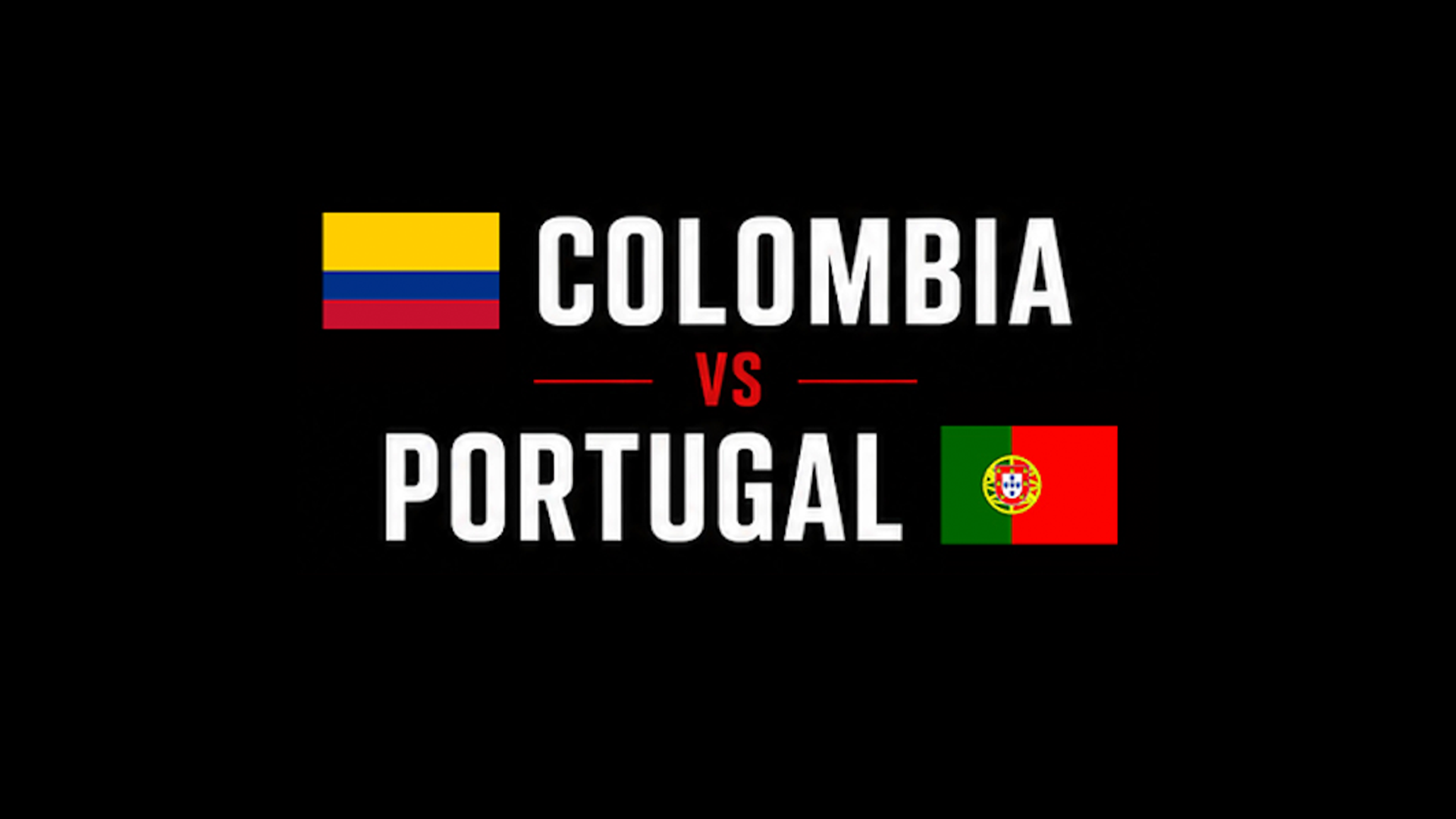 Columbia vs Portugal
