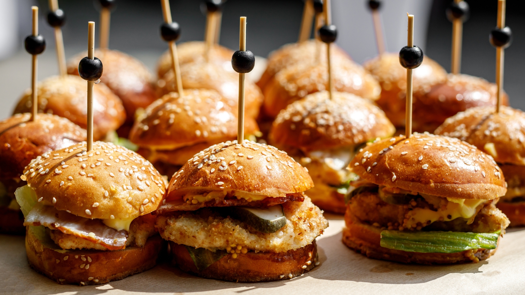 mini burger sliders