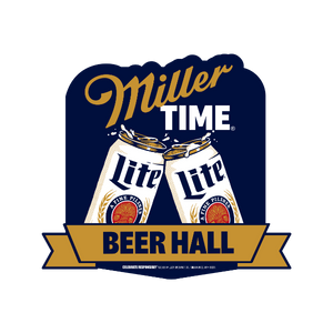 Miller Time Beer Hall logo