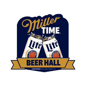 Miller Time Beer Hall logo