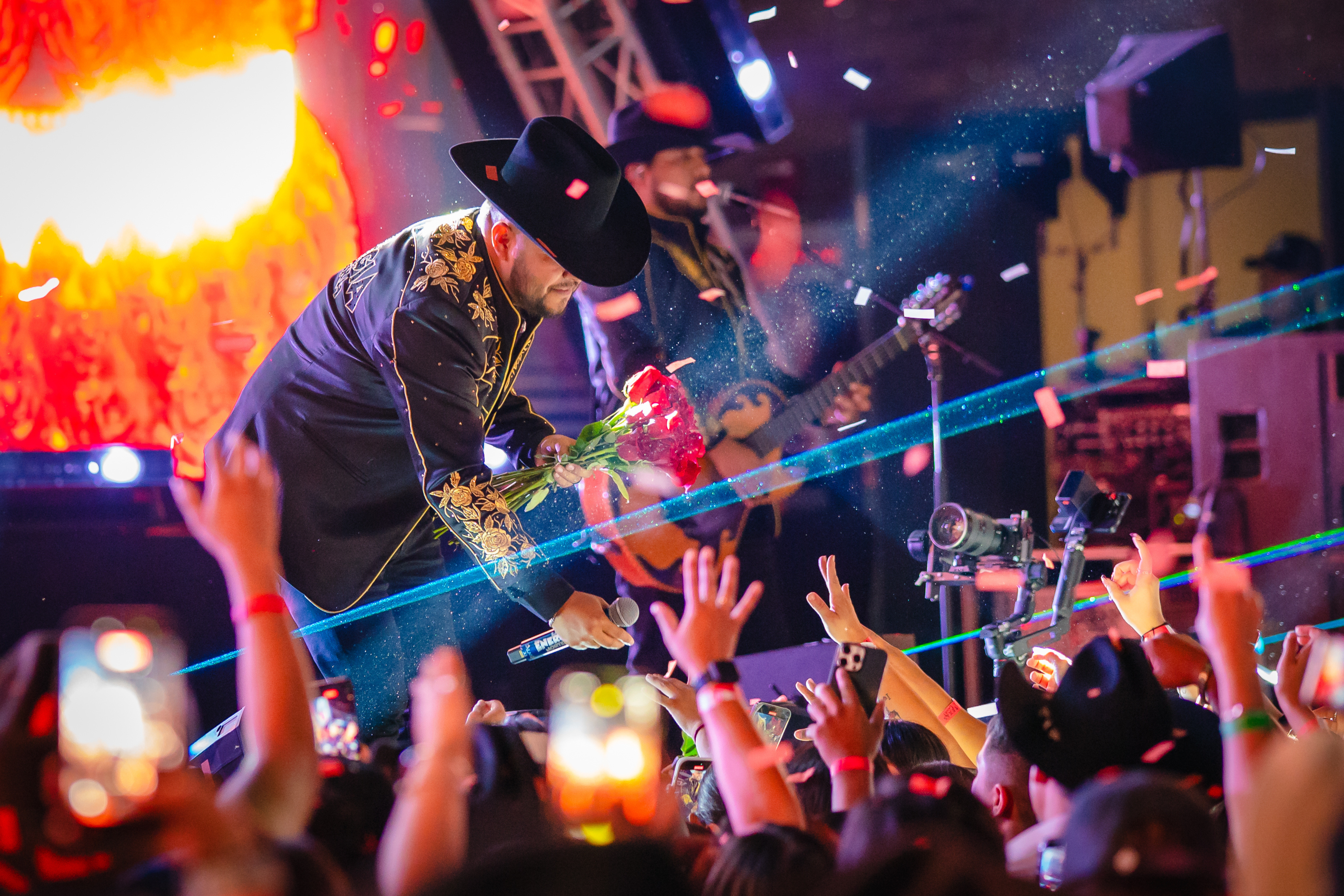 Up close with the band