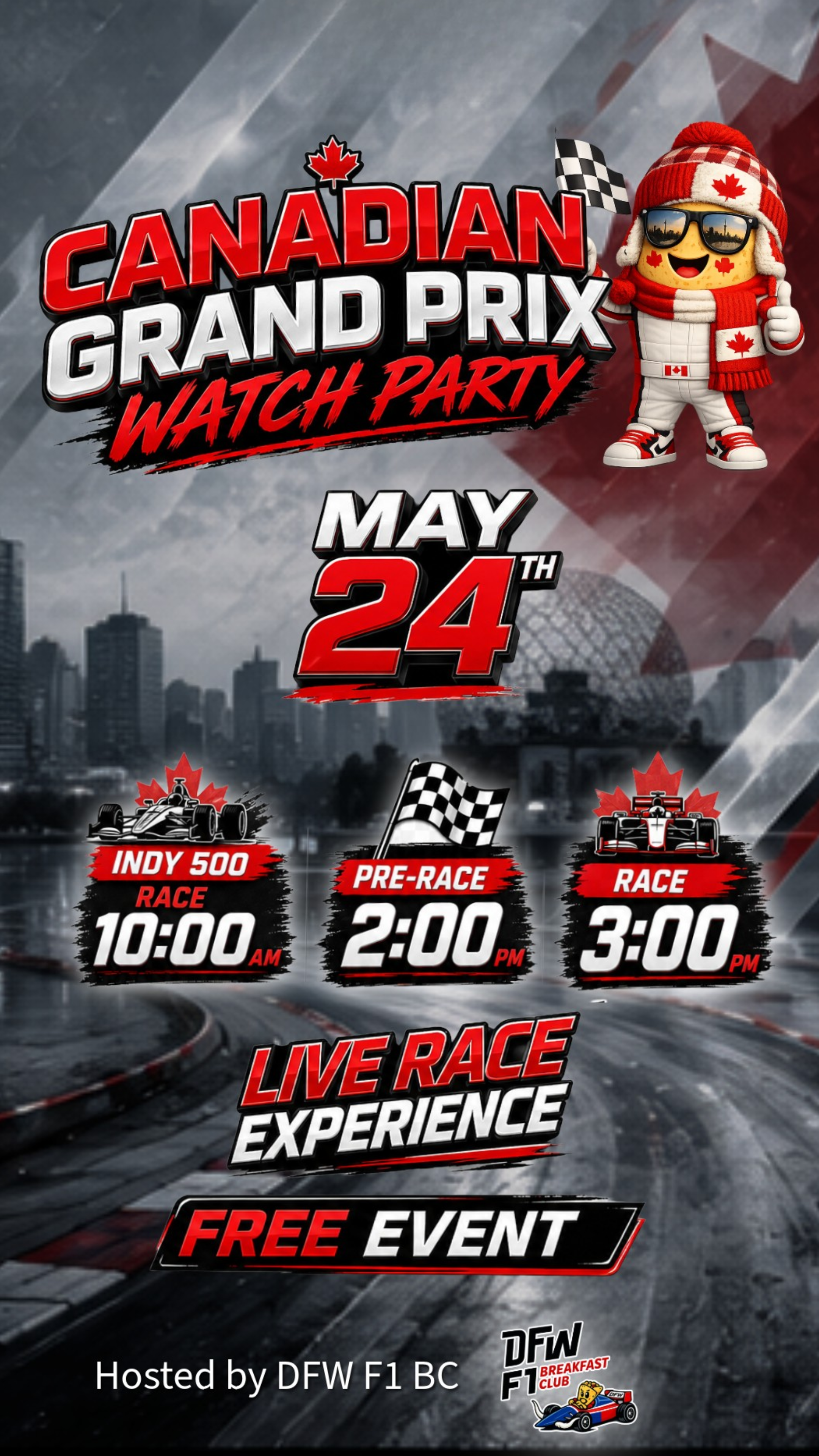 Canadian Grand Prix Watch Party