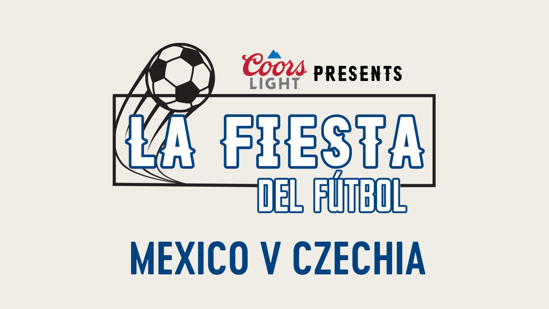 Match Day Live Mexico v Czechia