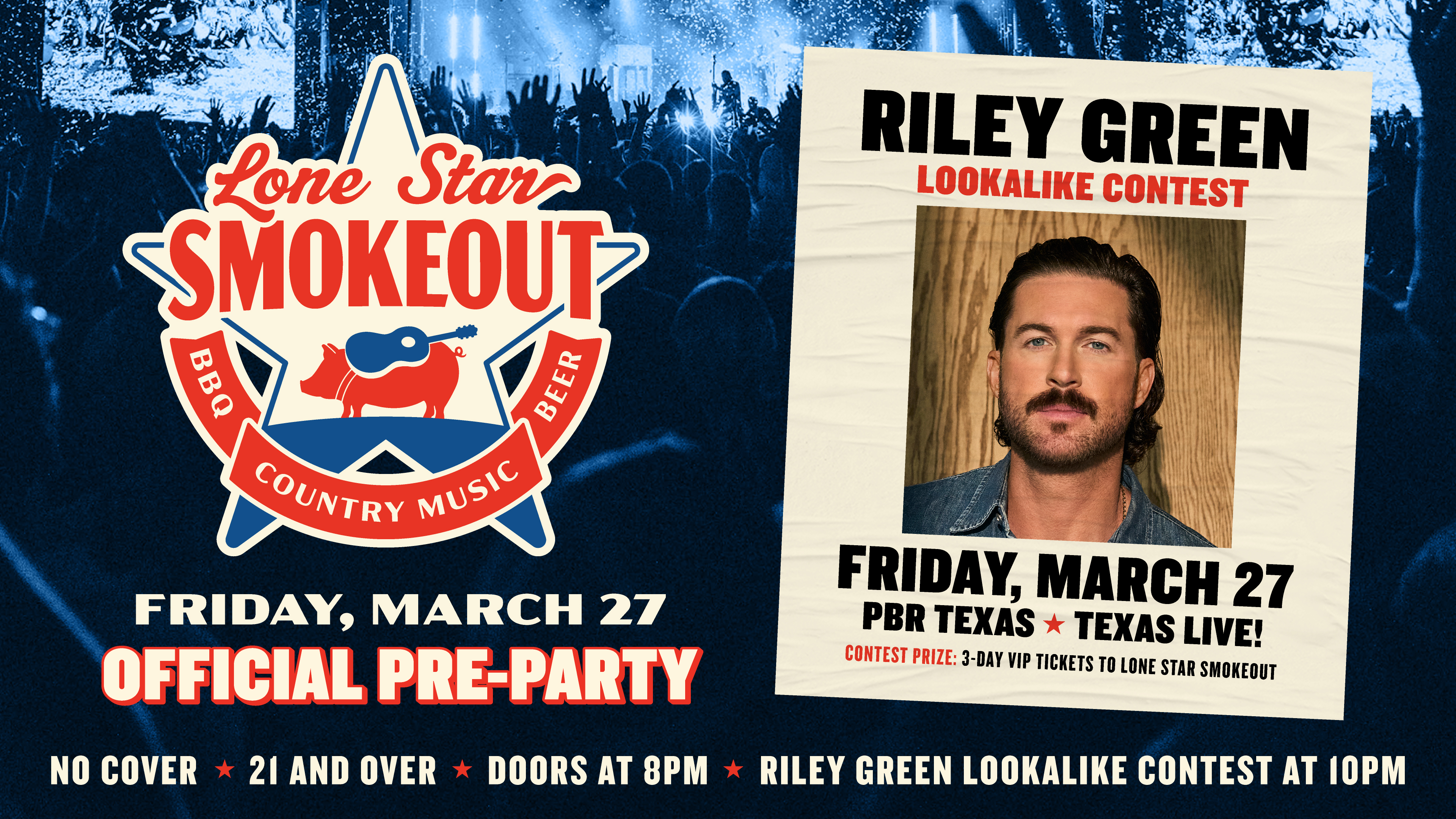 Riley Green Lookalike Contest 2026