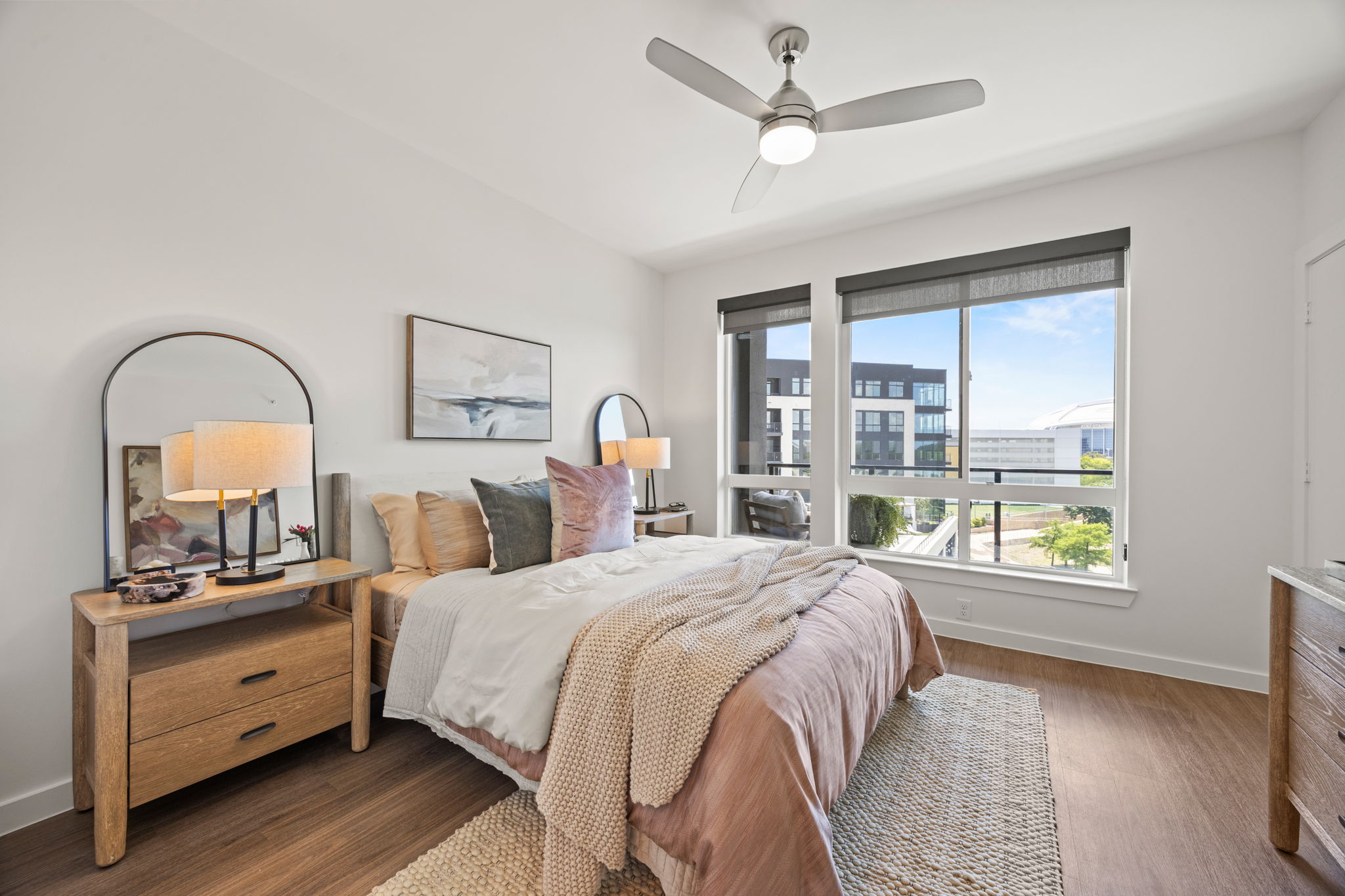 Penthouse bedroom at One Rangers Way