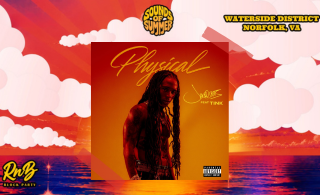 RnB Block Party Sounds Of Summer graphic featuring Jacquees