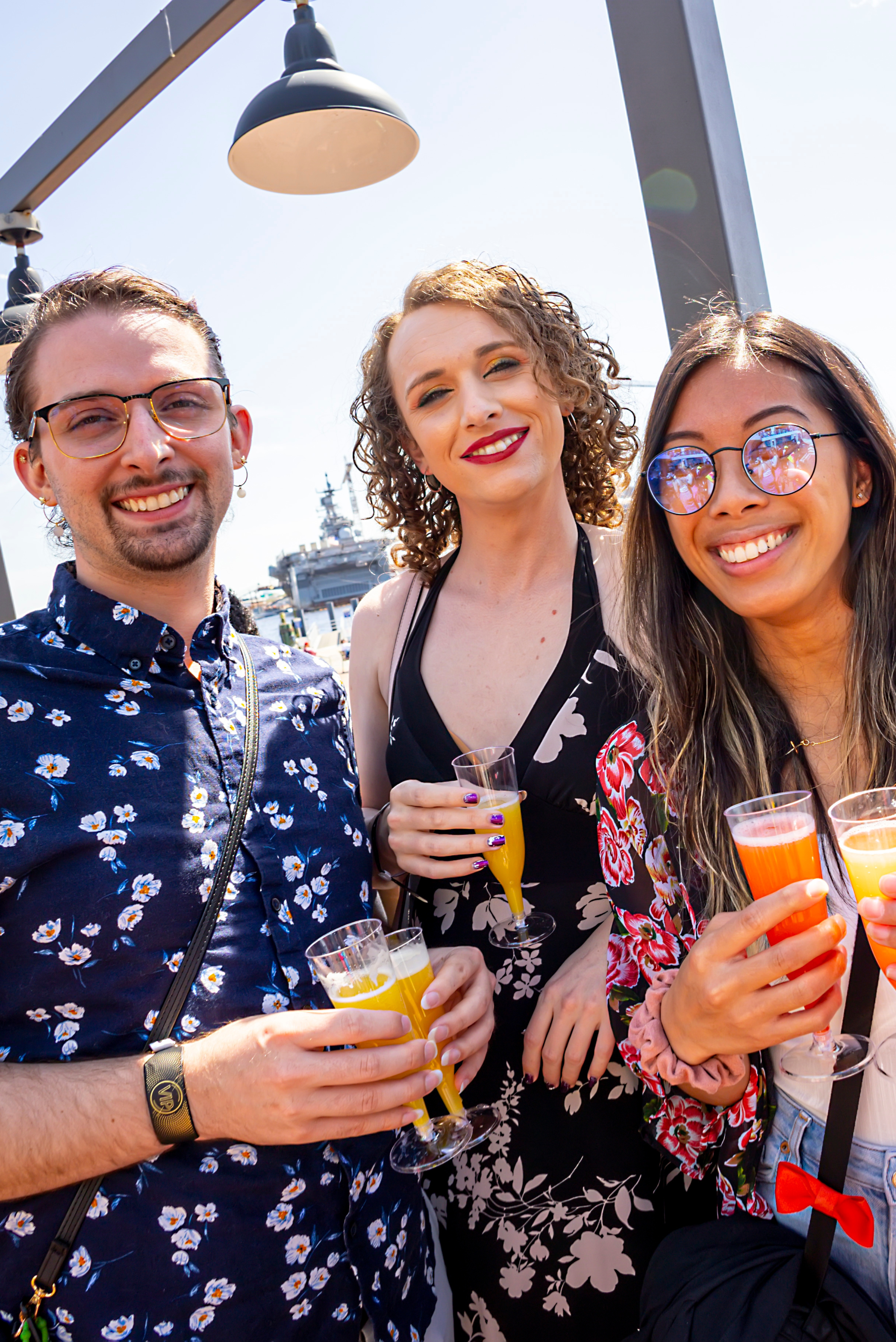 Sail Away Friends on the Patio