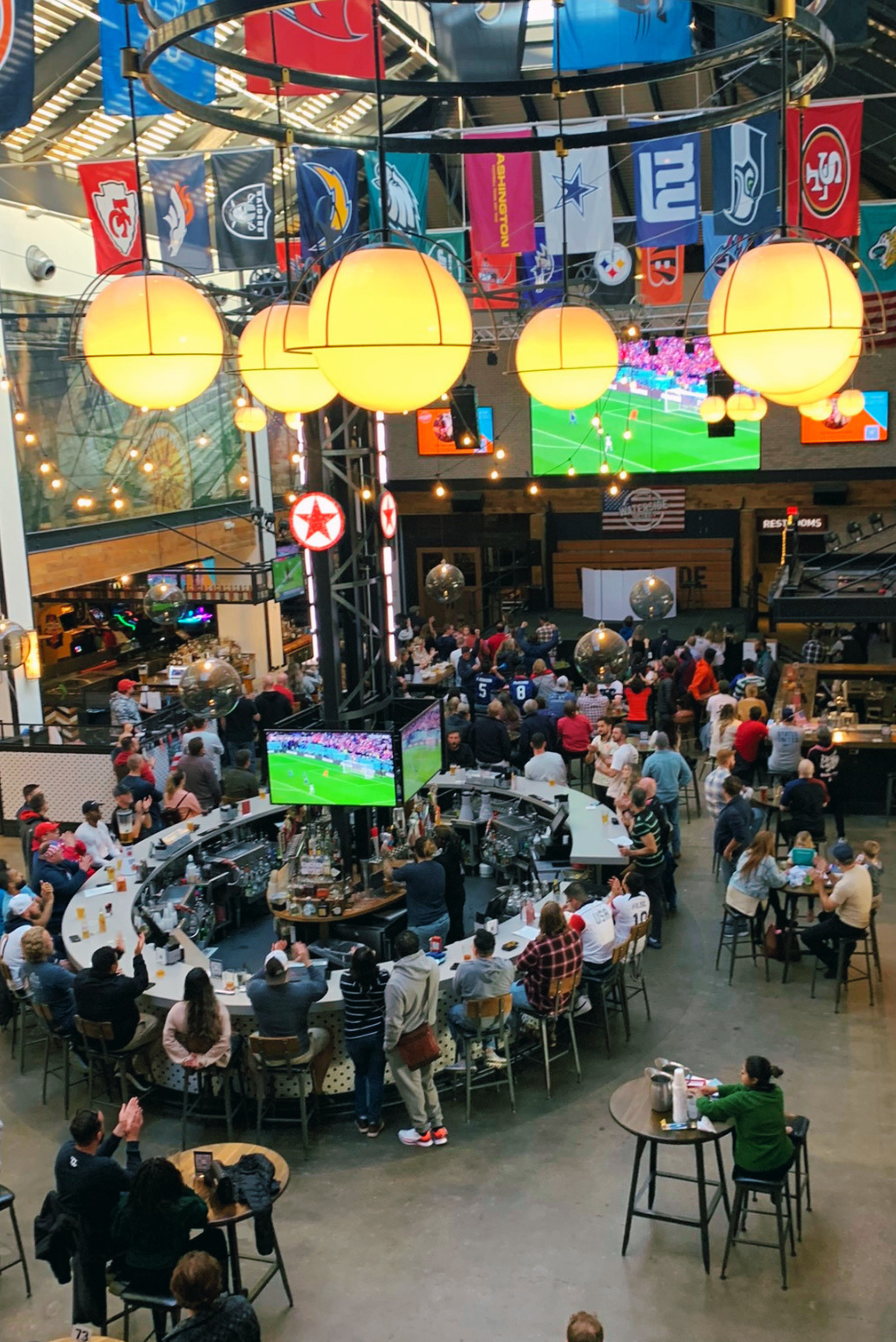 World Cup Soccer Series Futbol Watch Party in The Market at Waterside