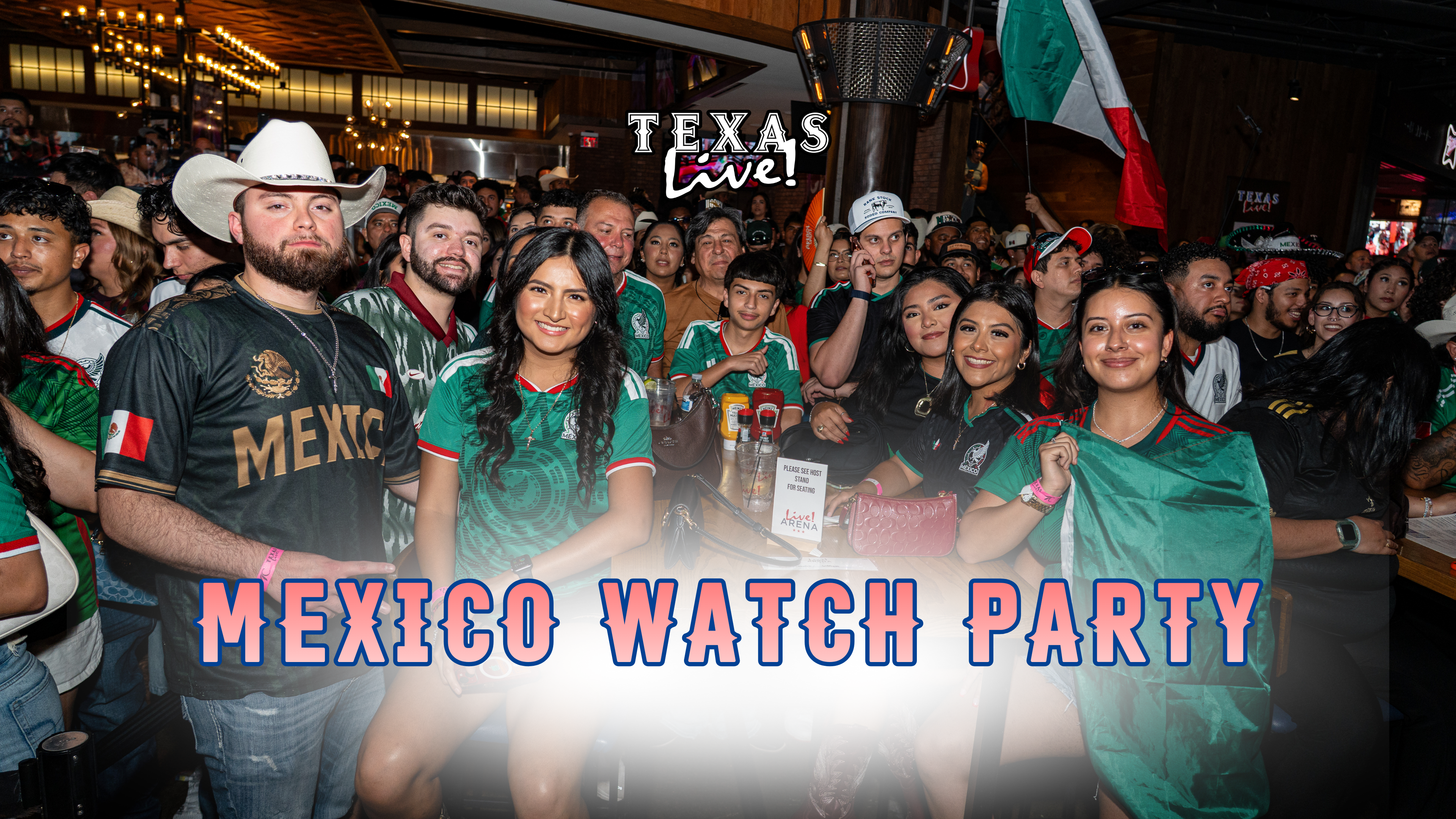 Catch all the Mexico soccer action at Texas Live! this summer!