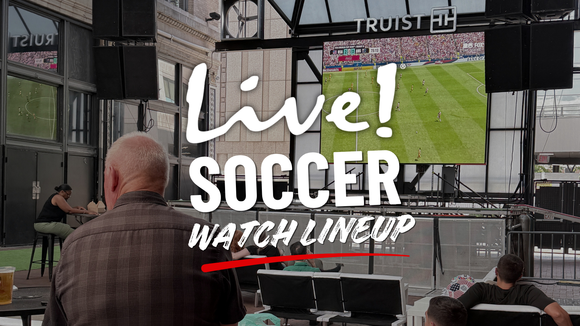 Soccer watch lineup