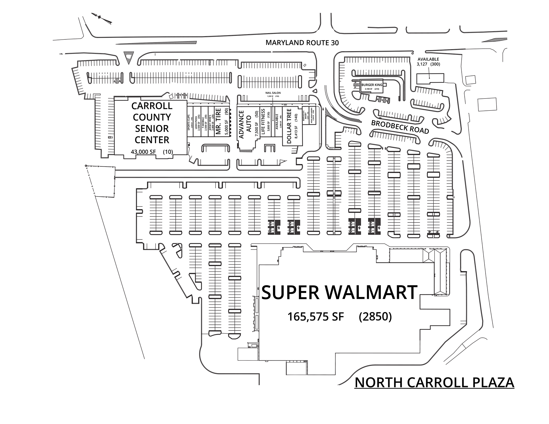 North Carroll site plan