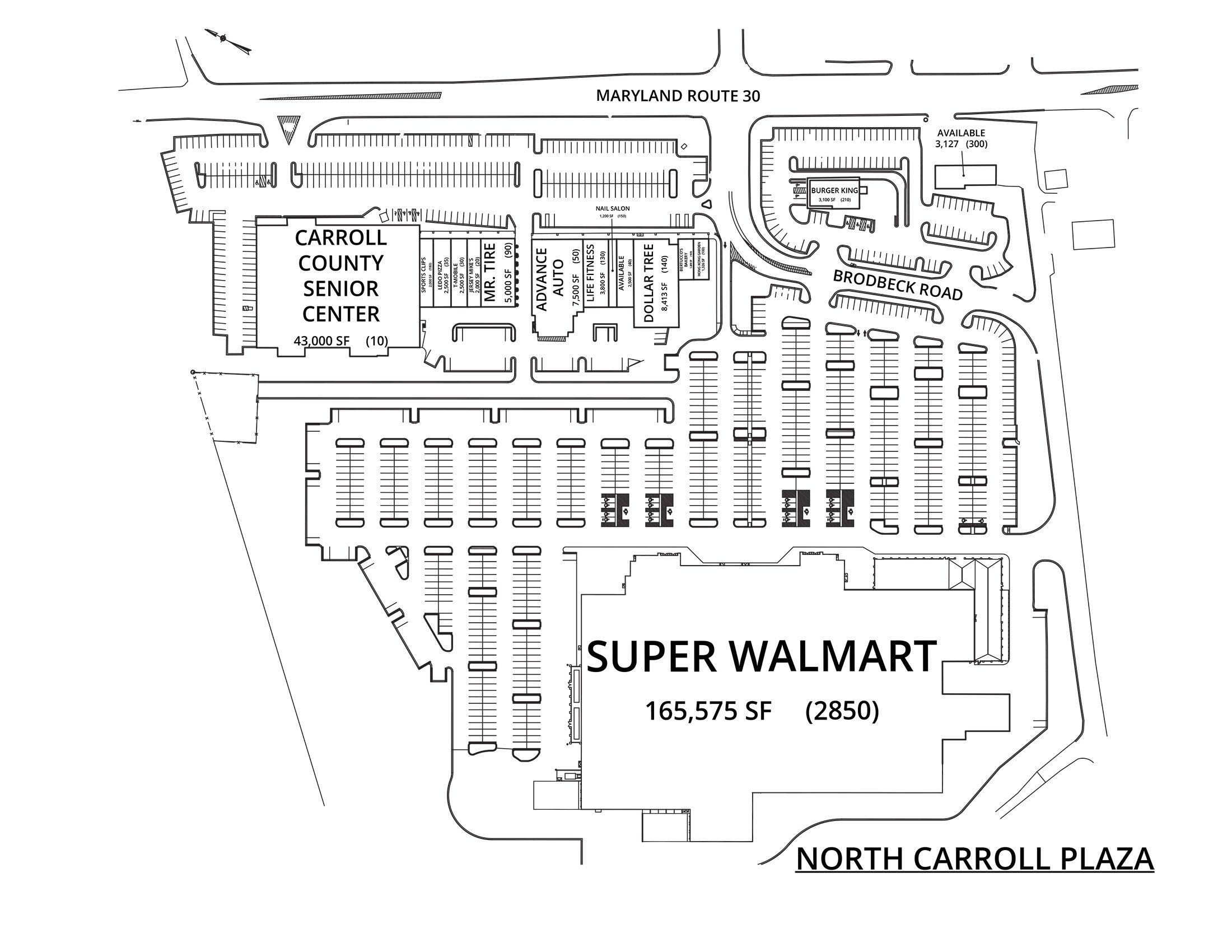 North Carroll site plan