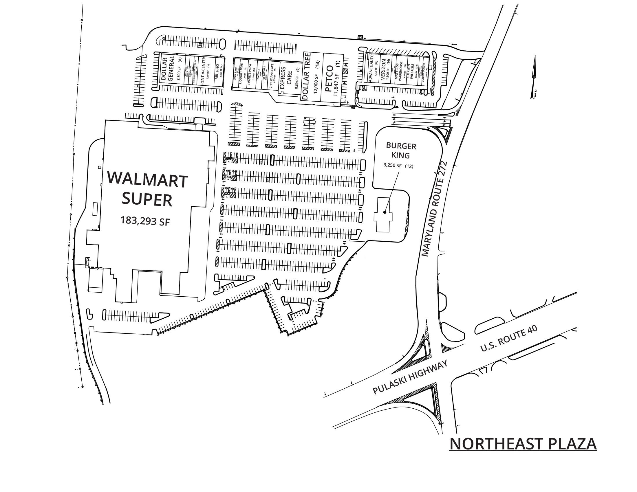 Northeast Siteplan