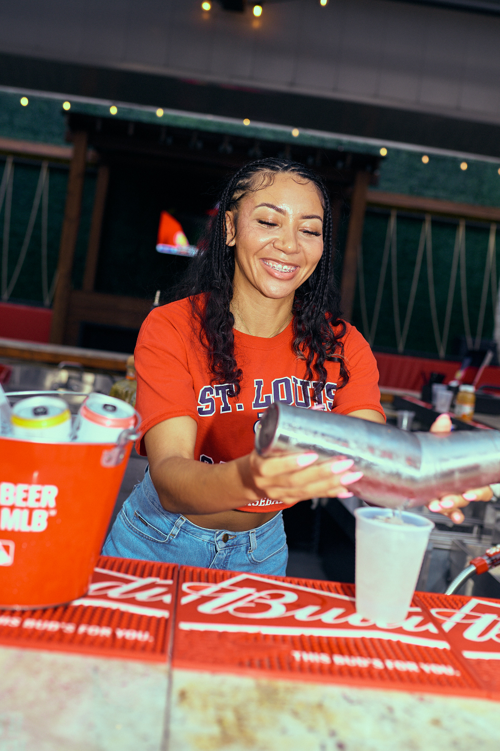 Bud deck bar tender