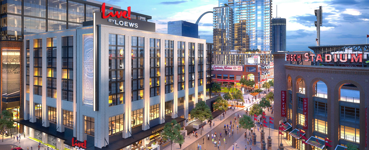 One Cardinal Way will be situated in a newly developed second phase of Ballpark Village, including Live! by Loews hotel.