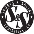Sports and Social Louisville logo in black.