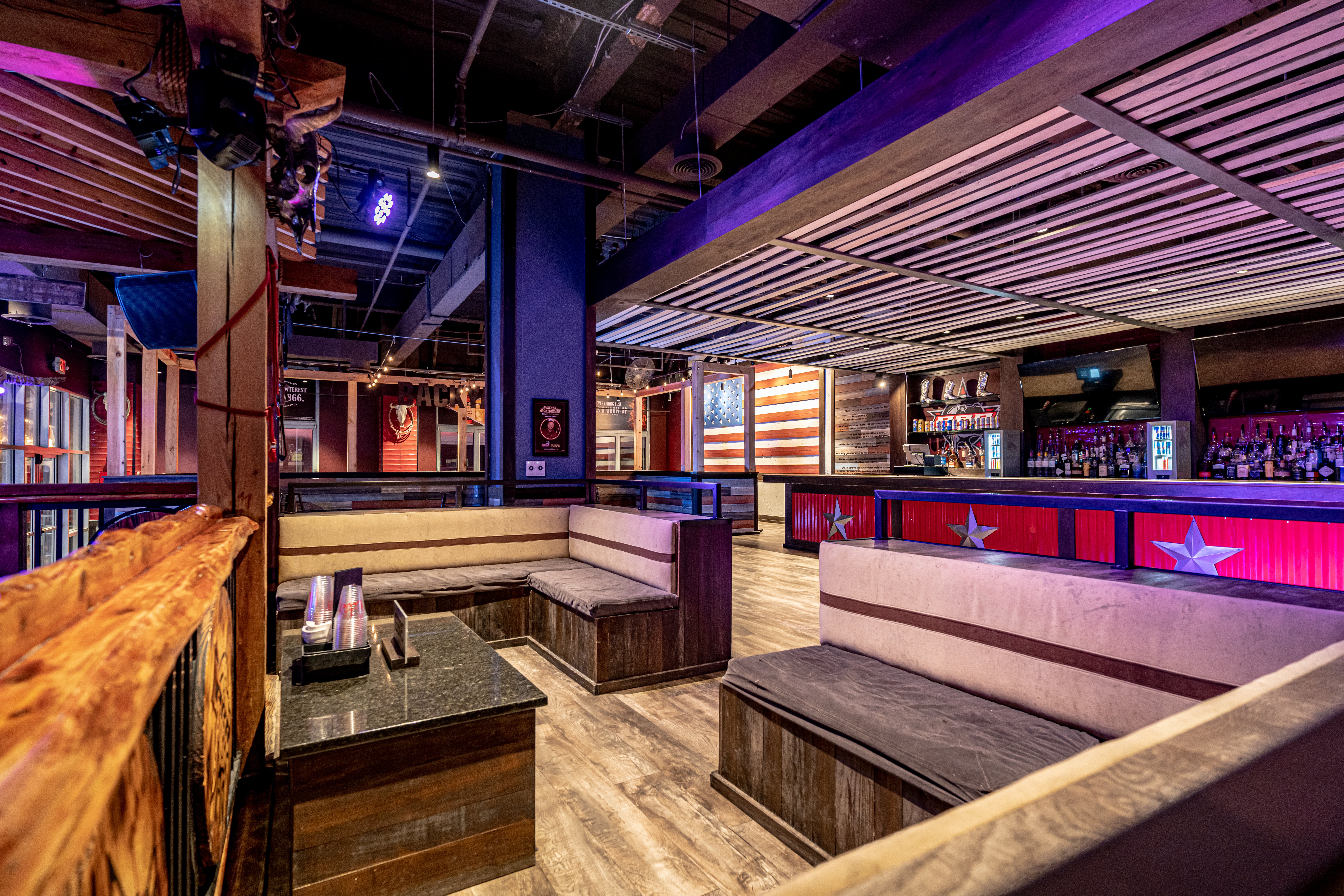 An image of a VIP booth in PBR.