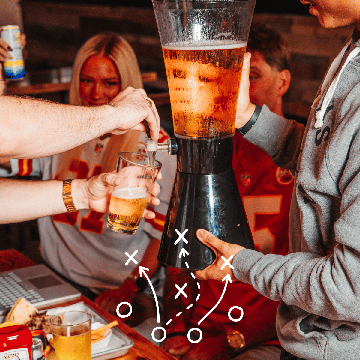 tower of beer