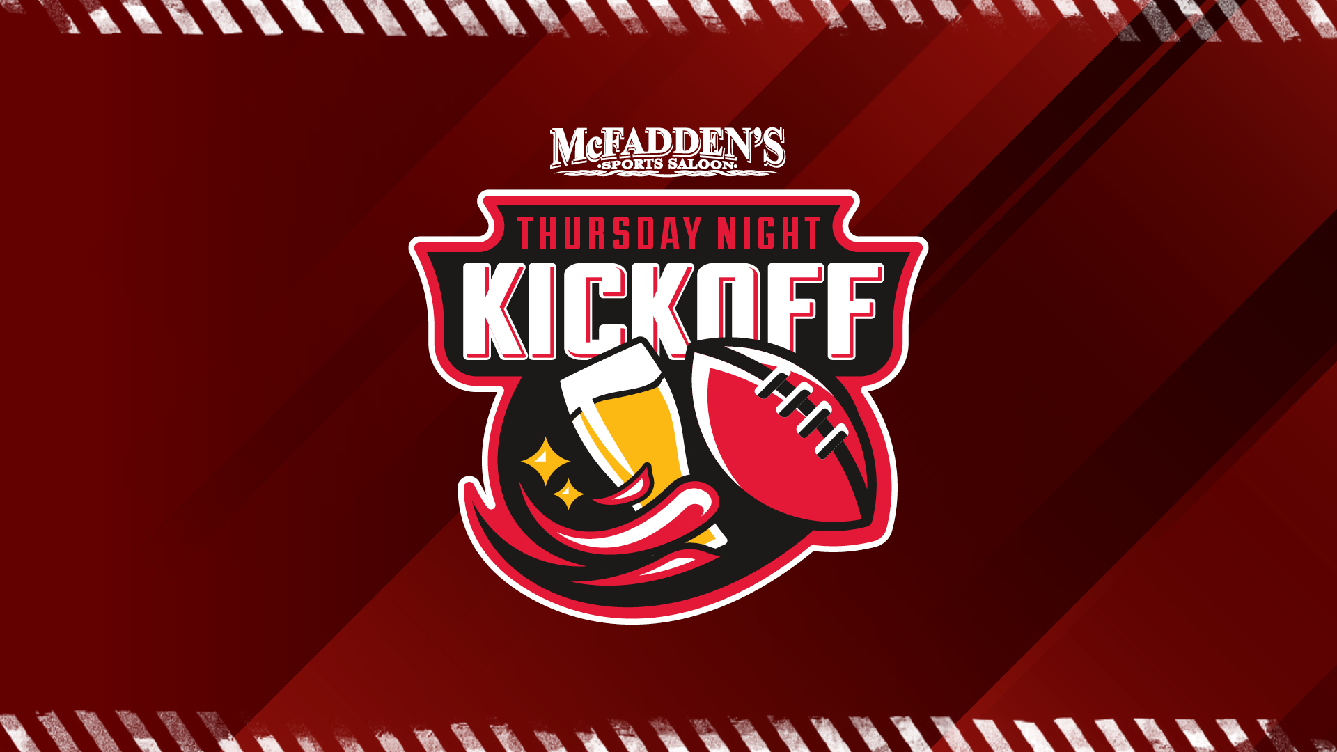 Thursday Kickoff at McFadden's