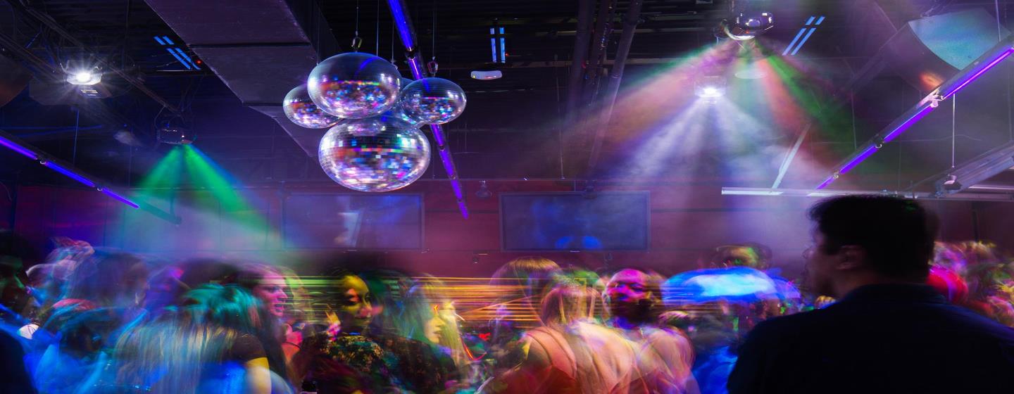 SharkBar - view of dance floor with people