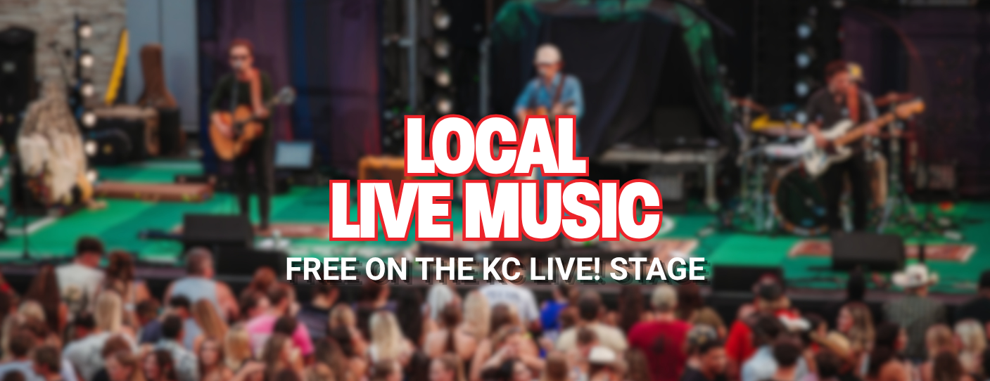 Free local live music on KC Live! stage